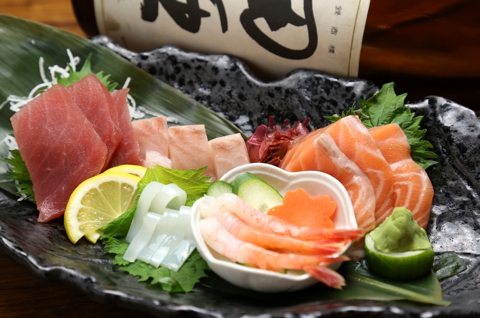 やくう堪能料理コース《料理のみ・刺身盛り》 3,000円/1名様