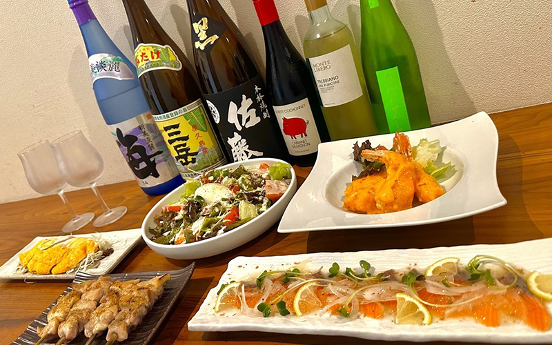 宴会コース（飲み放題付）